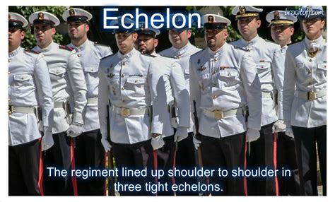 echaln|Echelon Definition & Meaning .